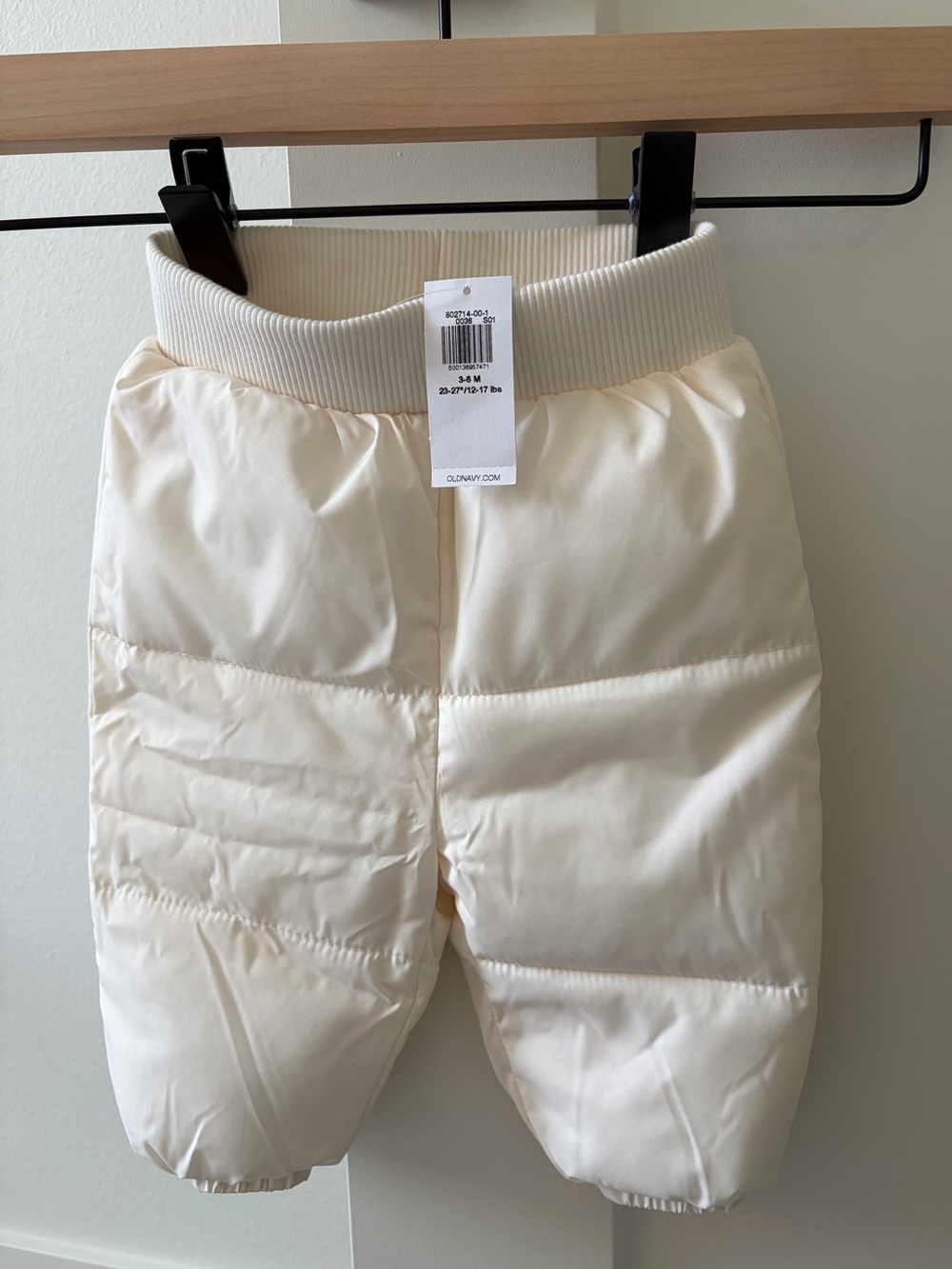 Old Navy Baby Winter Pants – 3–6M (New with Tags)